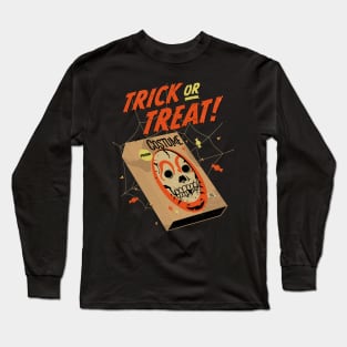 Trick Or Treat - Vintage Halloween Long Sleeve T-Shirt